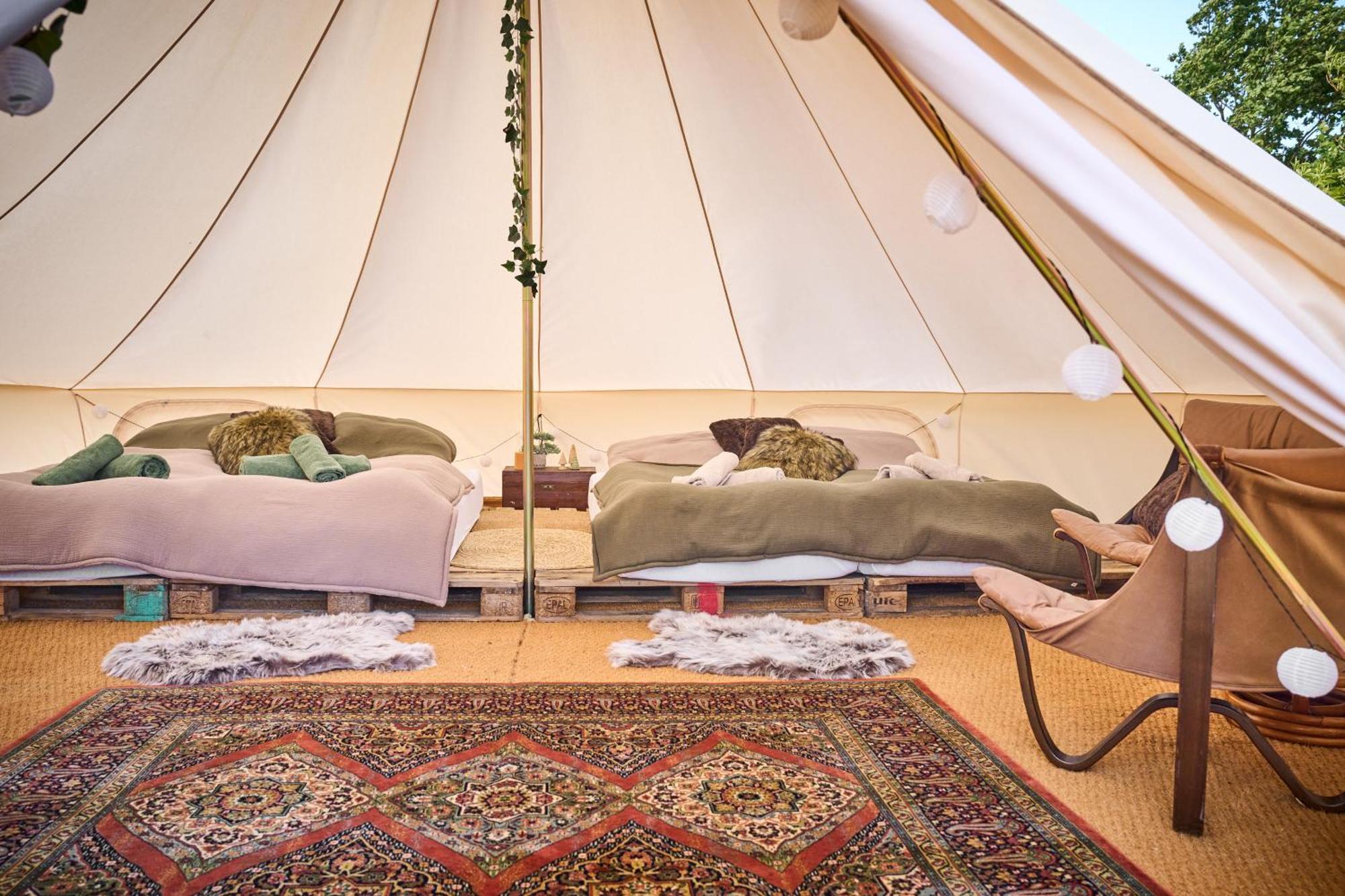 ホテル Hesselgaard Glamping Dalby エクステリア 写真
