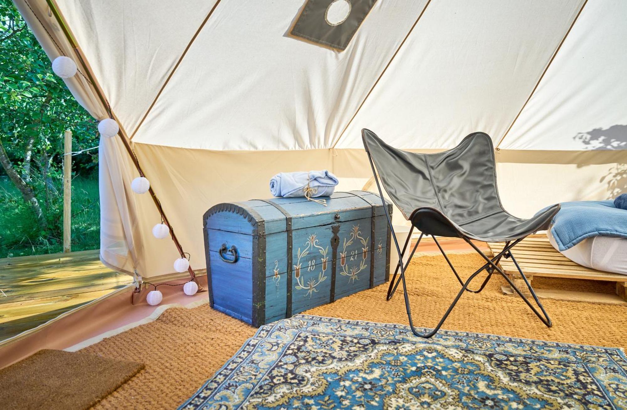 ホテル Hesselgaard Glamping Dalby エクステリア 写真