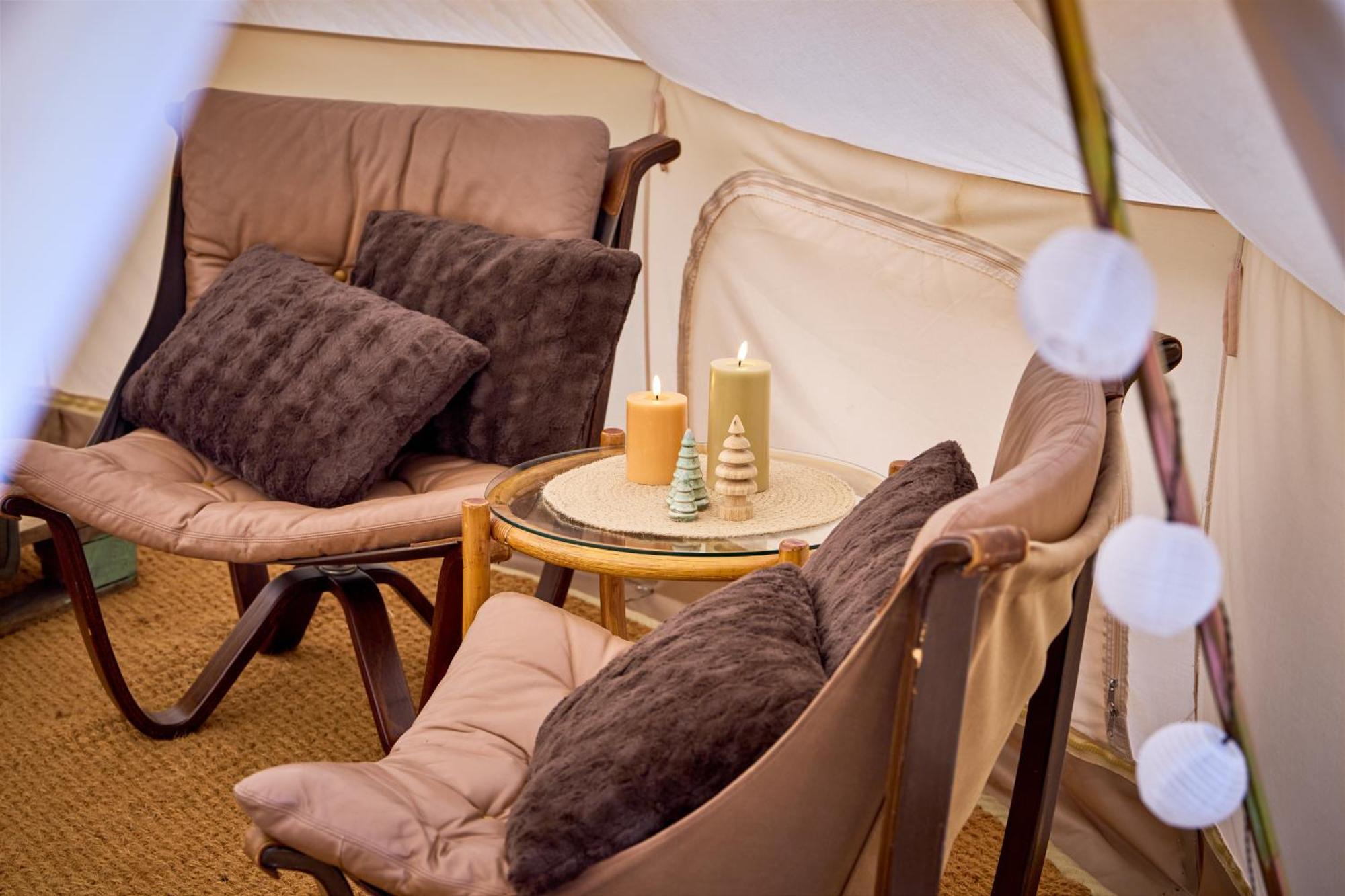 ホテル Hesselgaard Glamping Dalby エクステリア 写真