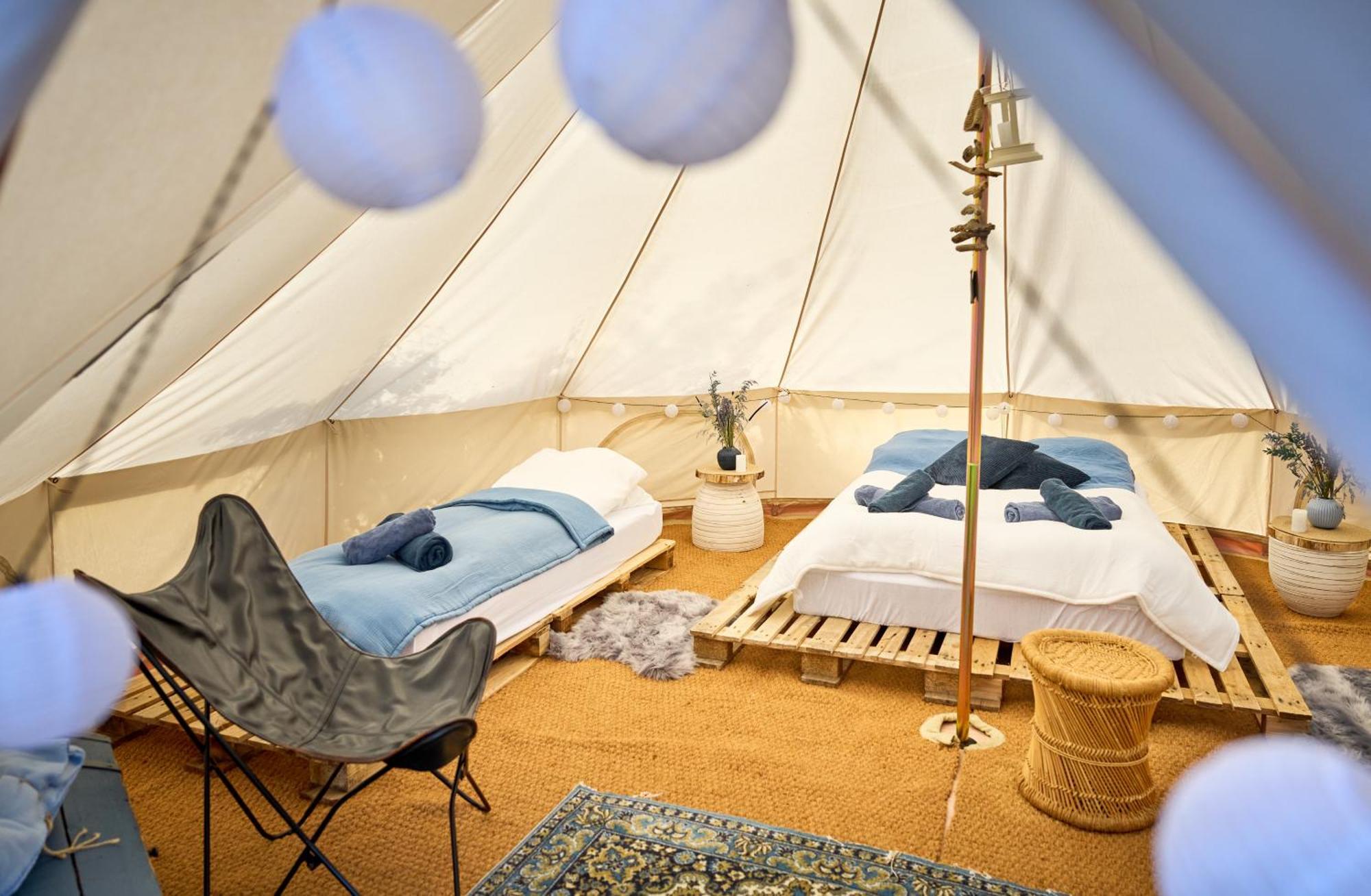 ホテル Hesselgaard Glamping Dalby エクステリア 写真