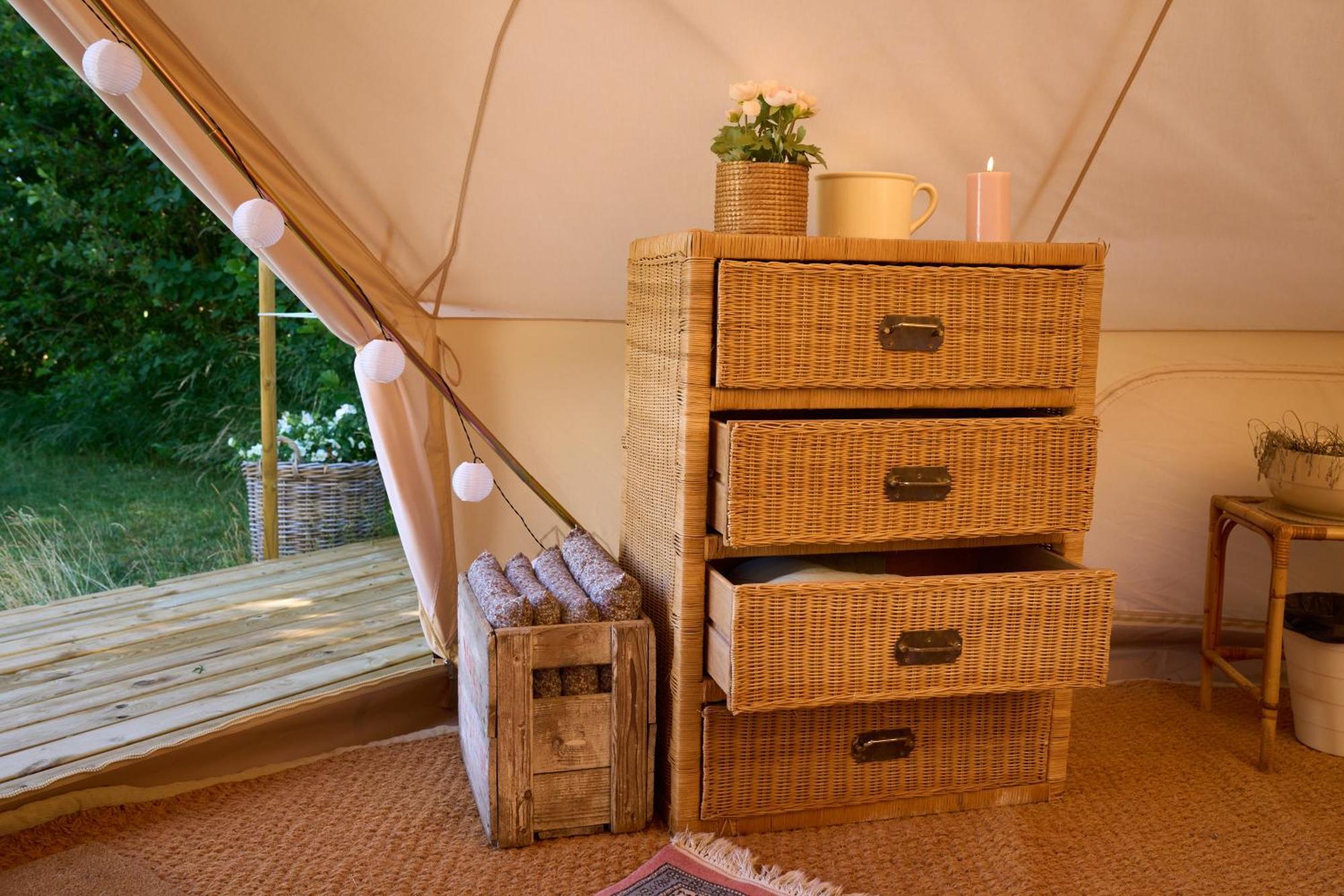 ホテル Hesselgaard Glamping Dalby エクステリア 写真