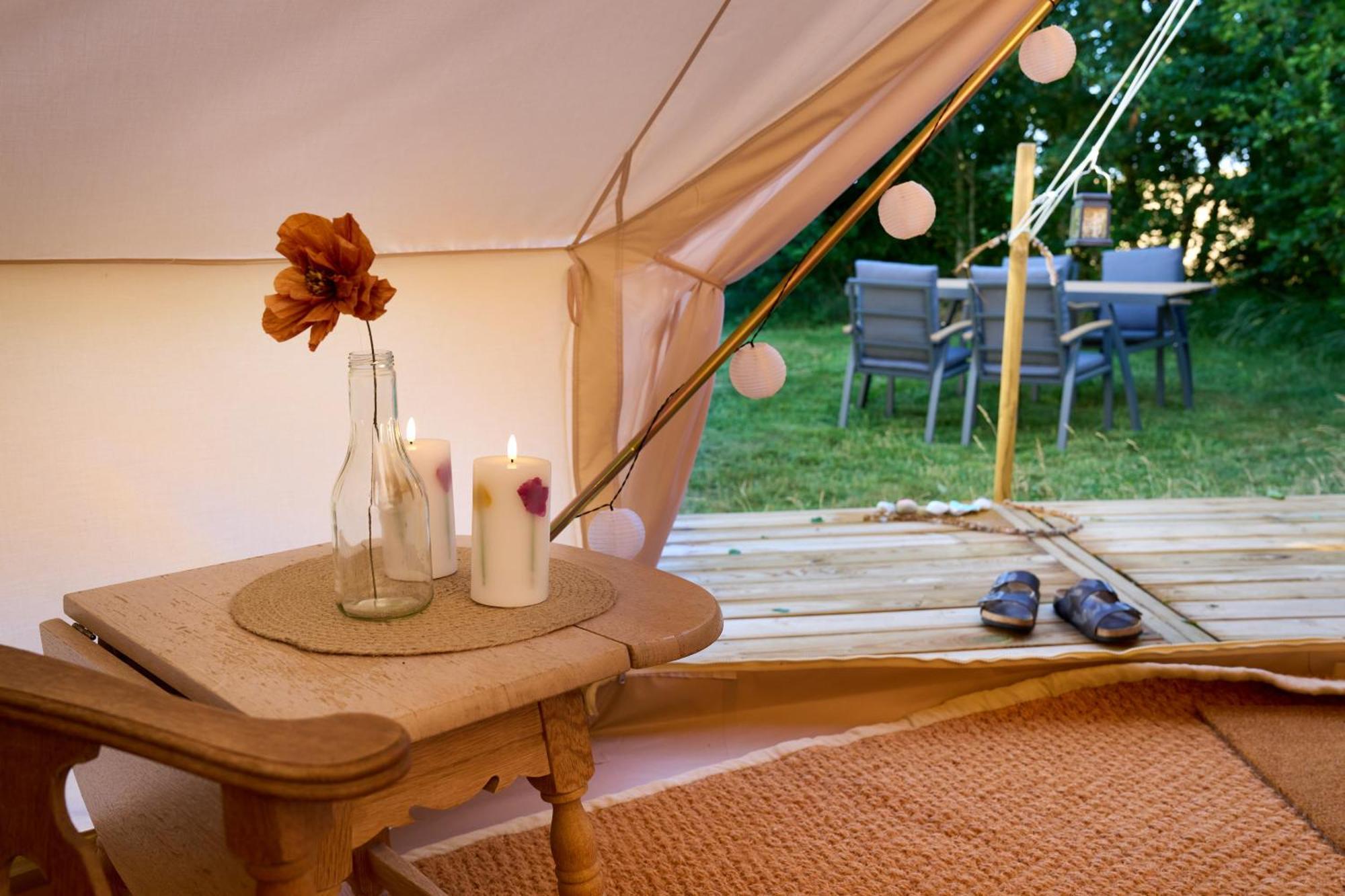ホテル Hesselgaard Glamping Dalby エクステリア 写真