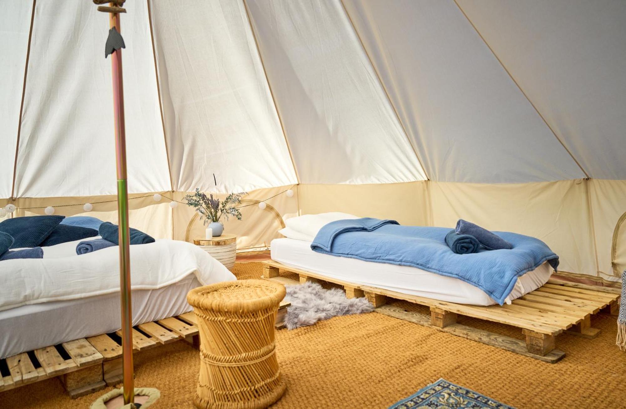 ホテル Hesselgaard Glamping Dalby エクステリア 写真