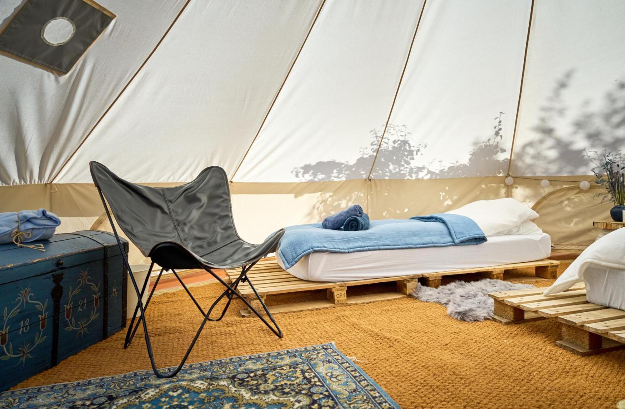 ホテル Hesselgaard Glamping Dalby エクステリア 写真