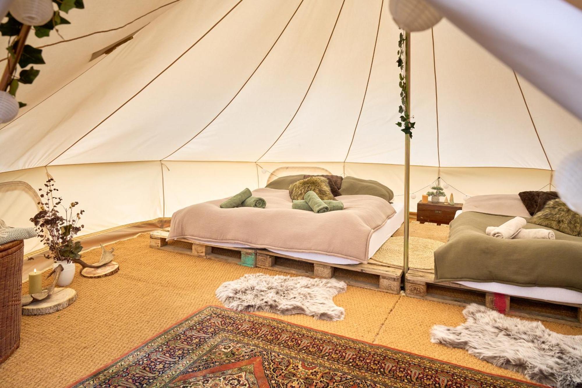 ホテル Hesselgaard Glamping Dalby エクステリア 写真