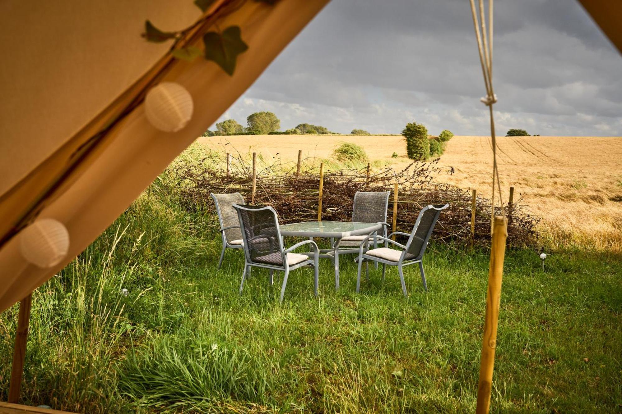ホテル Hesselgaard Glamping Dalby エクステリア 写真