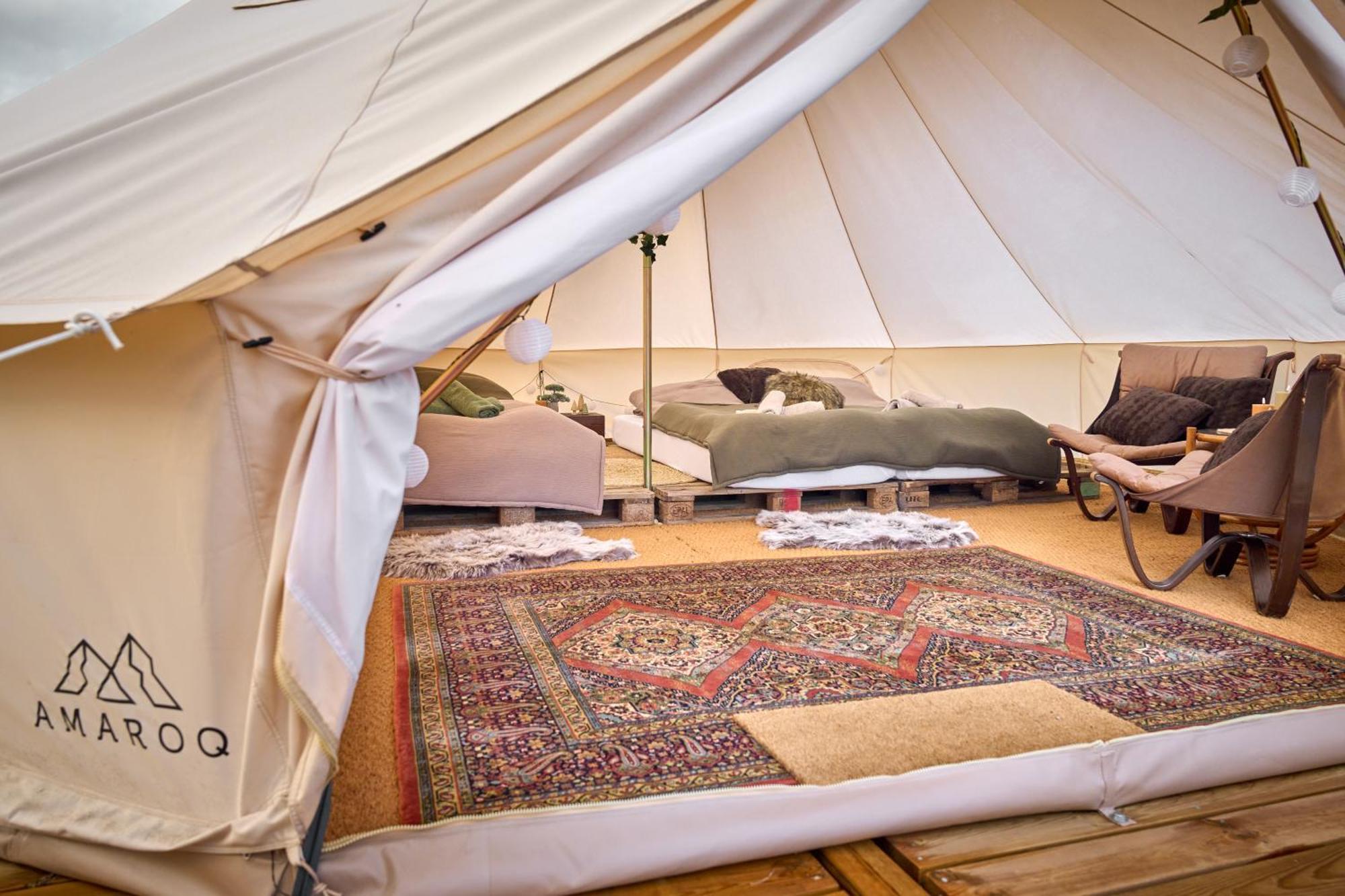 ホテル Hesselgaard Glamping Dalby エクステリア 写真